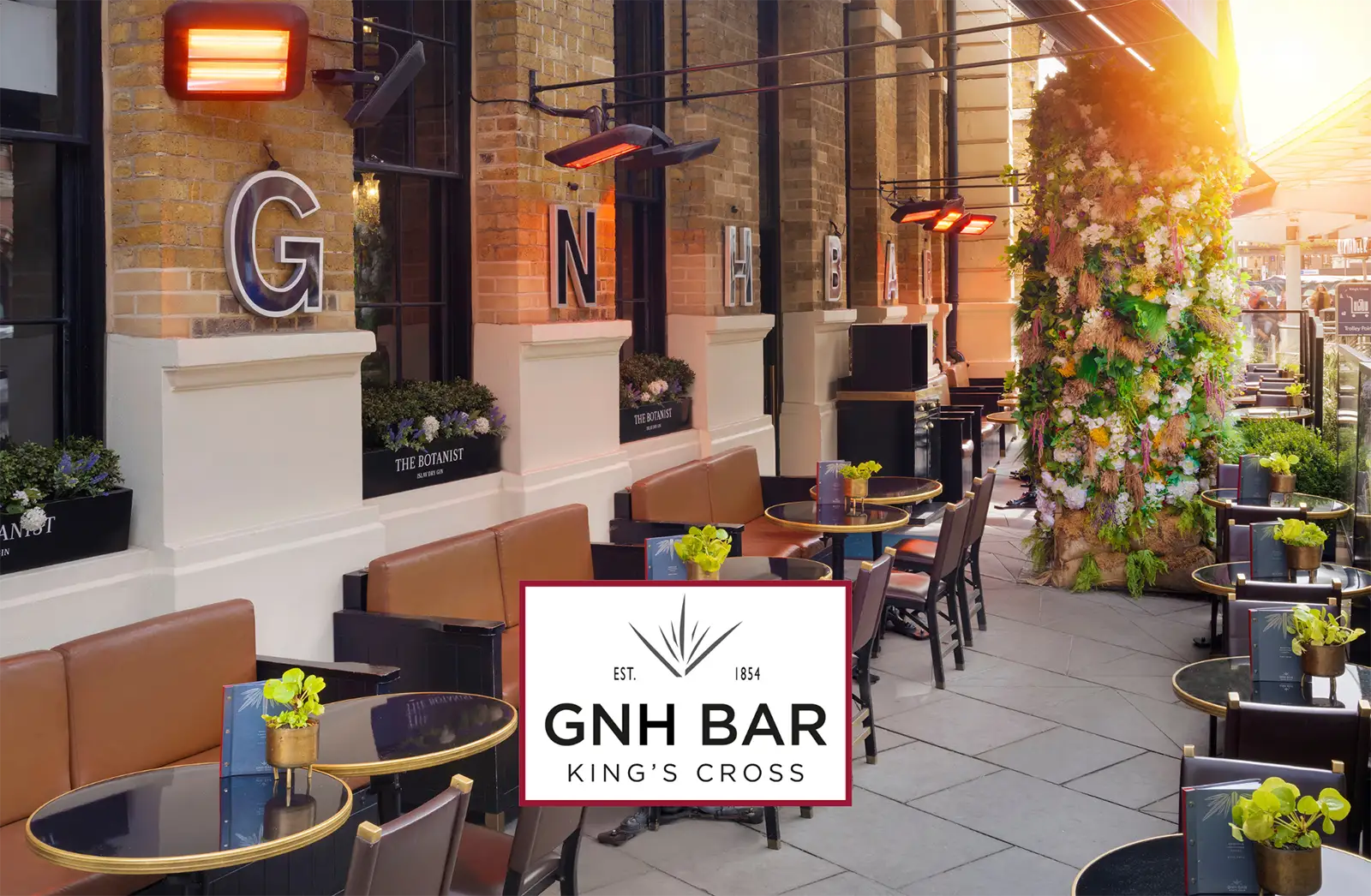 GNH Bar & terrace King’s Cross St Pancras